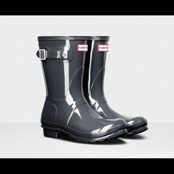 Shoes | Slate Grey Hunter Boots | Poshmark
